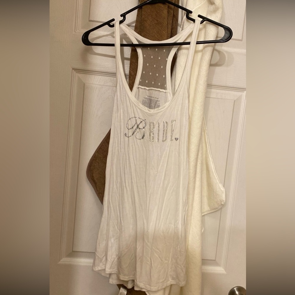 I do, Victoria’s Secret bride tank